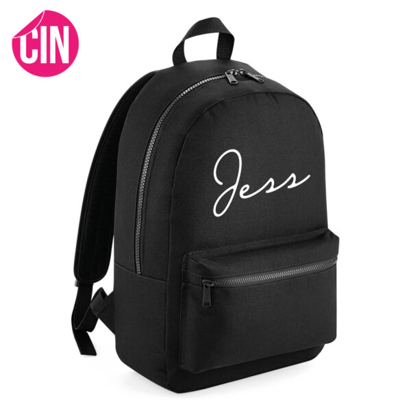Chique essential backpack rugzak met naam cindysigns