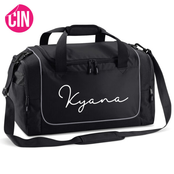 Chique Locker bag sporttas met naam cindysigns