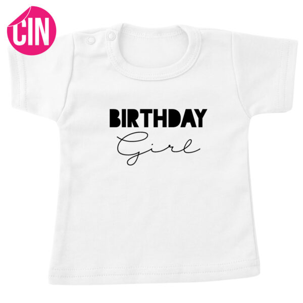 birthday girl t-shirt wit cindysigns