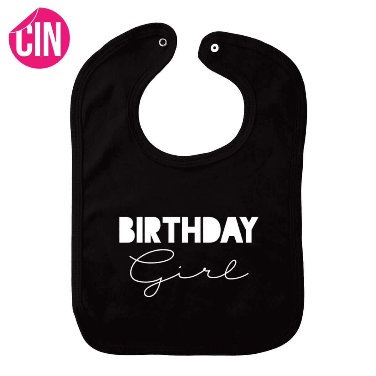 birthday girl slabber zwart cindysigns
