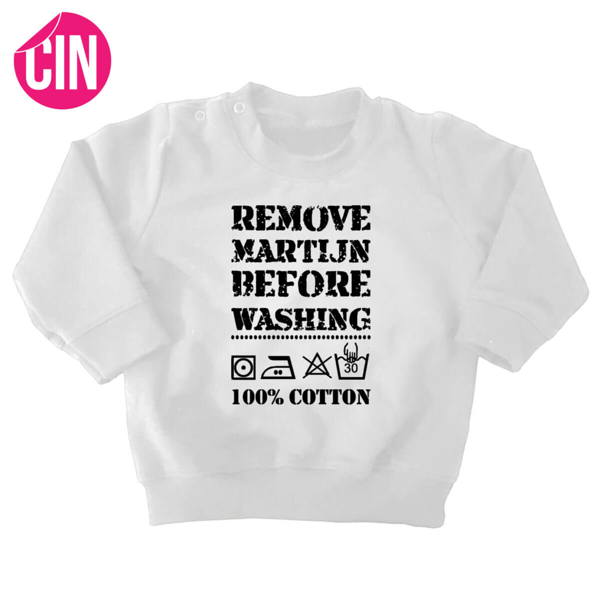 sweater remove baby wit
