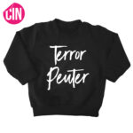 sweater terror peuter zwart
