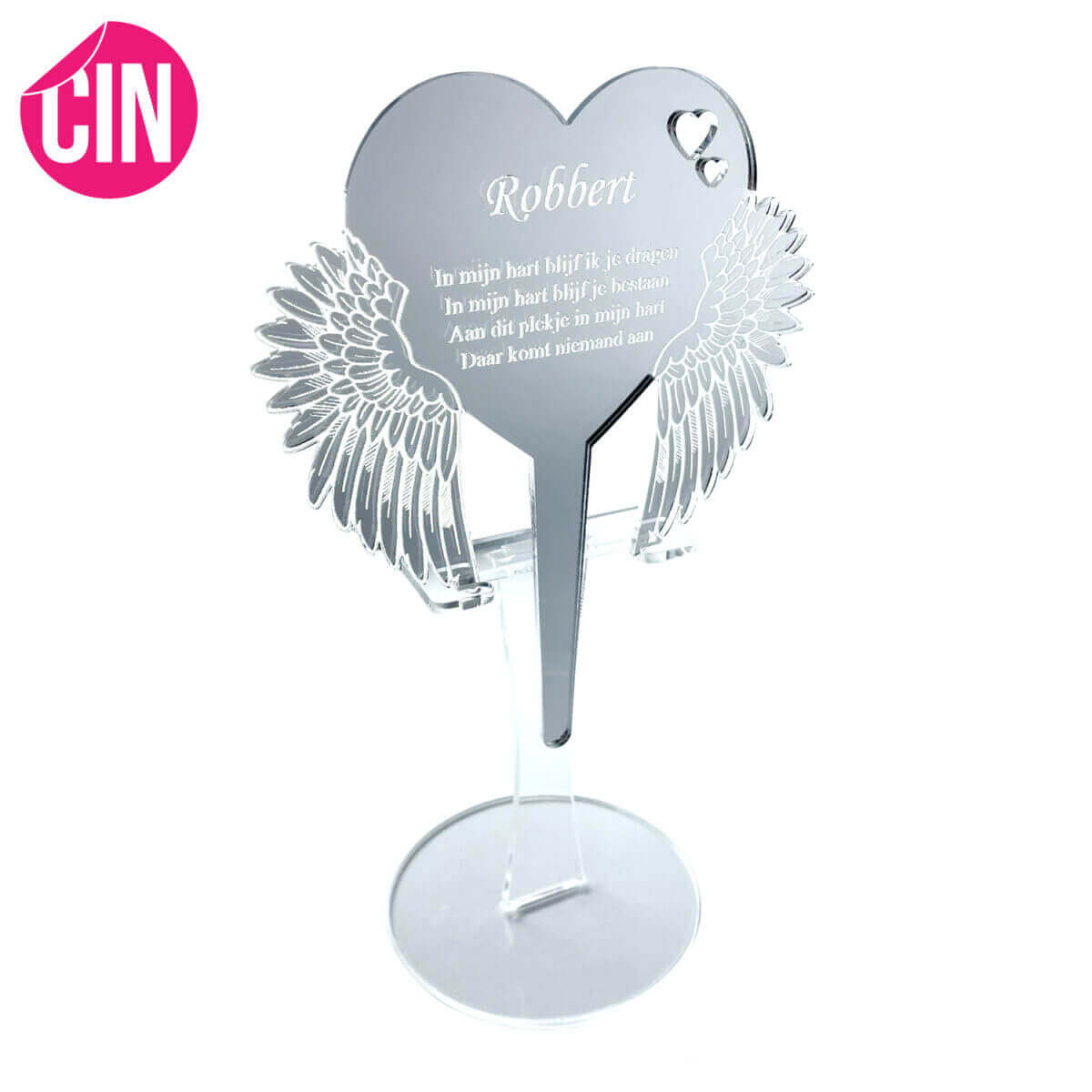 wings grafsteker monumentensteker herdenkingssteker herinneringssteker memorial cindysigns